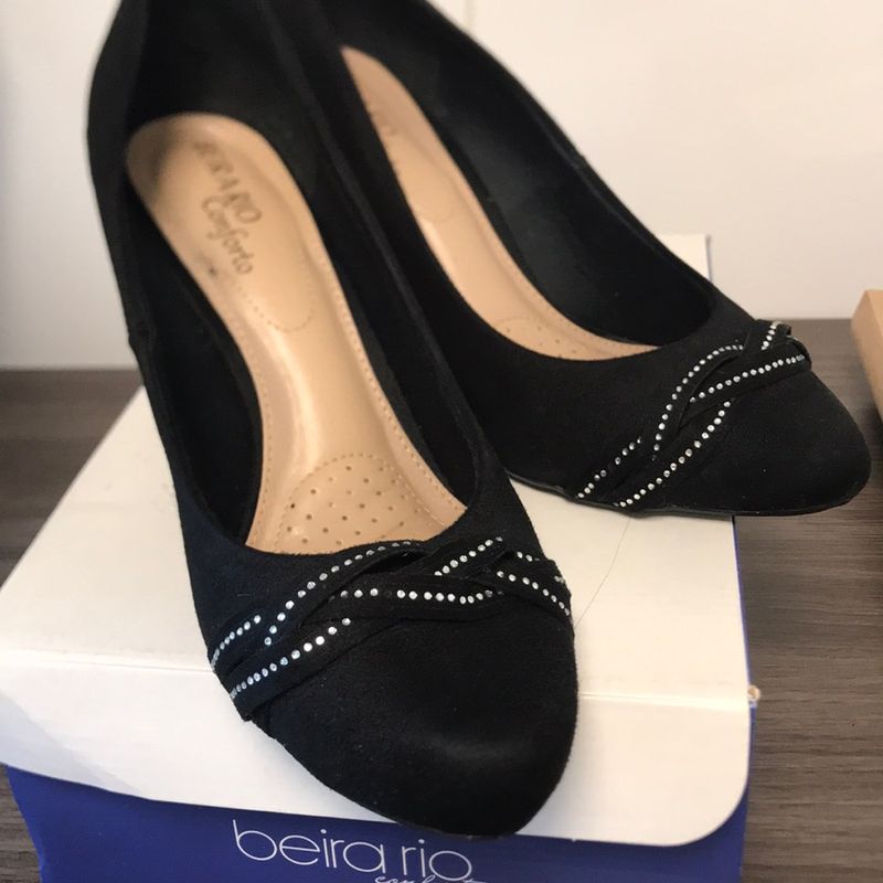 Sapato Anabela Beira Rio Conforto Beira Rio Usado 100300629 enjoei