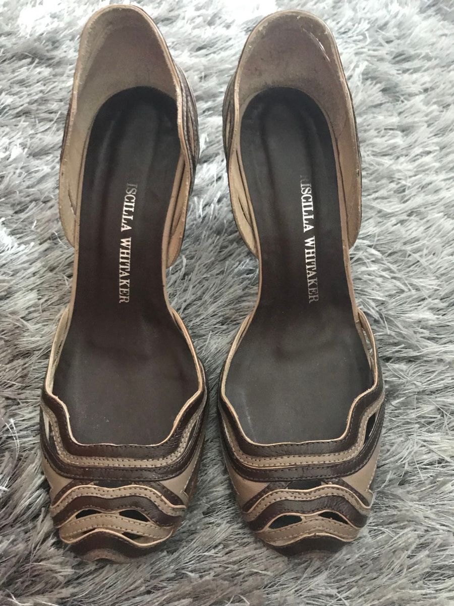 sapatos artesanal feminino