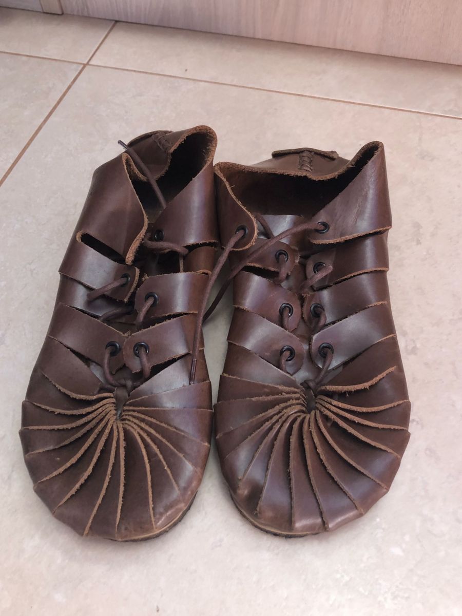 sapatos de couro feminino artesanal