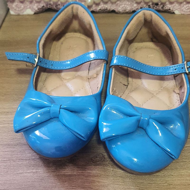 Sapato sales azul menina