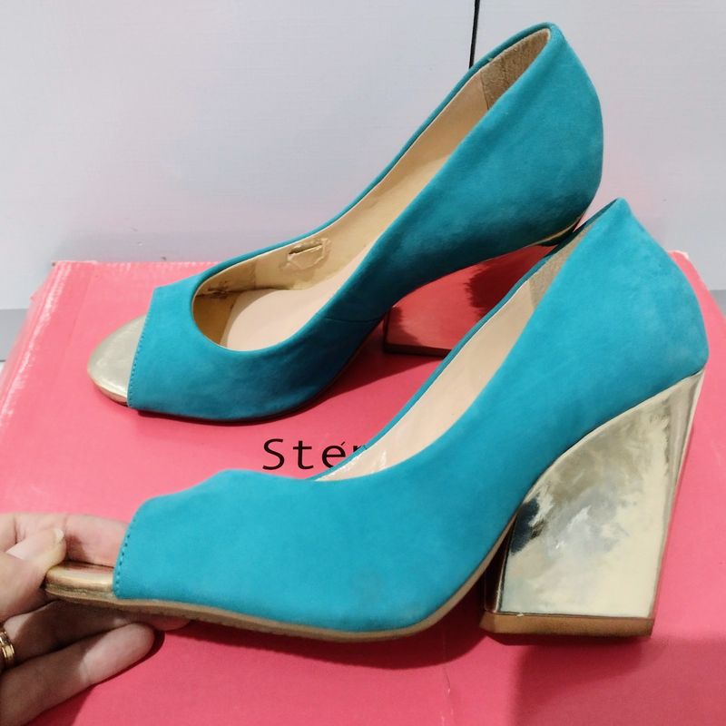 Sapato sales azul tiffany