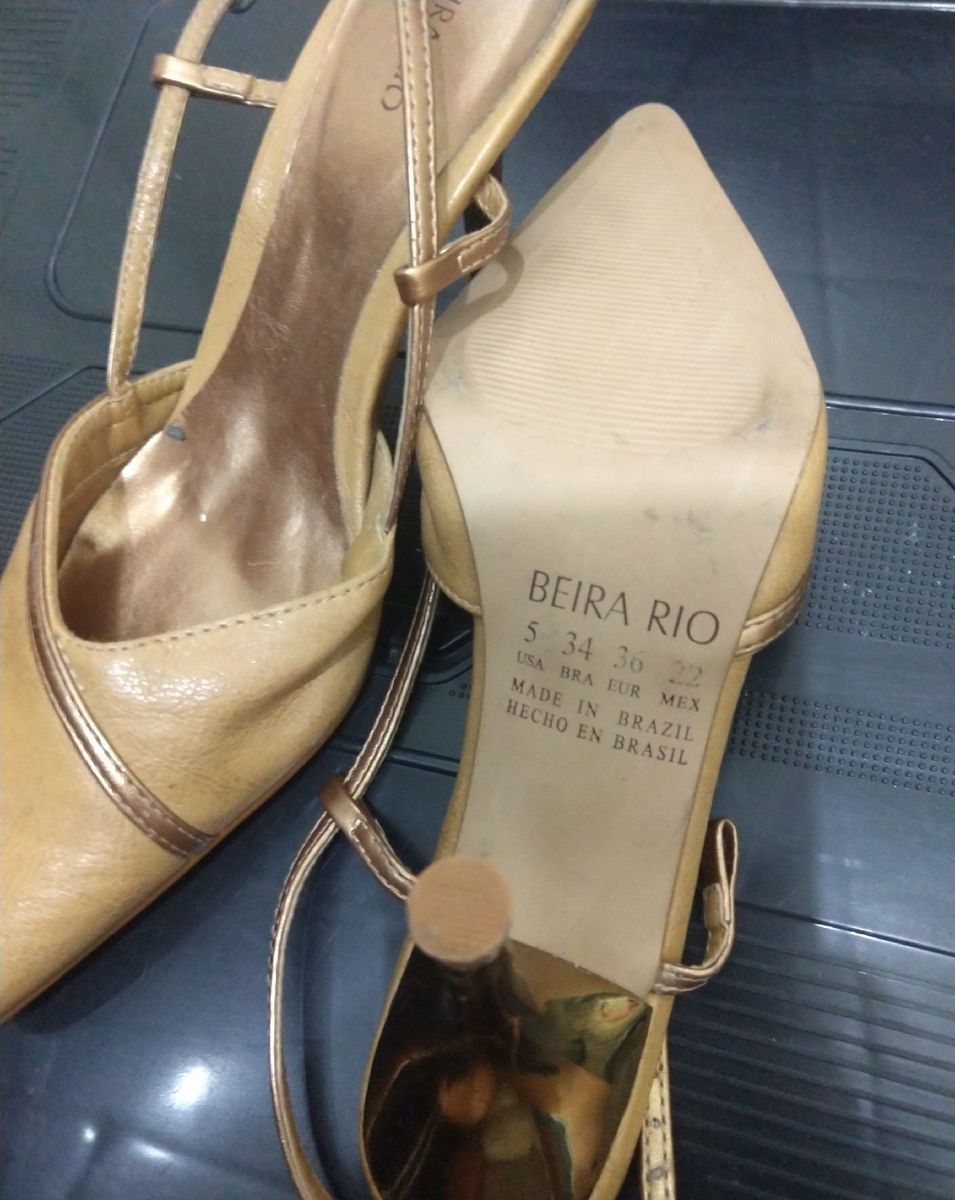 sapato bico fino beira rio