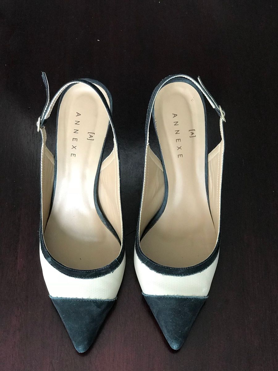 sapato bicolor feminino