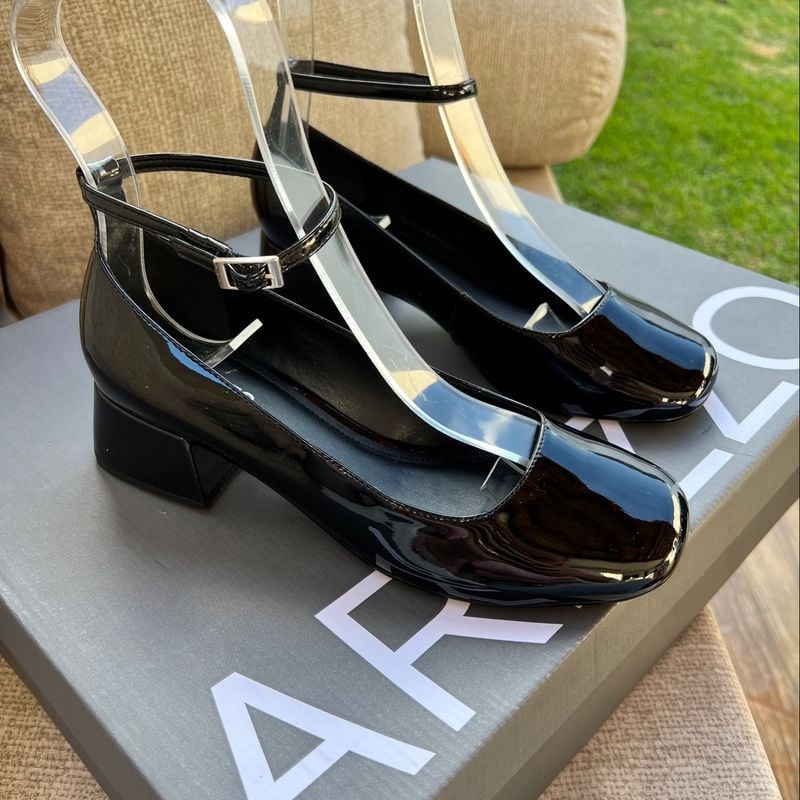 Sapato Boneca Enjoei Sapatos Sapato Boneca Arezzo Preto Verniz