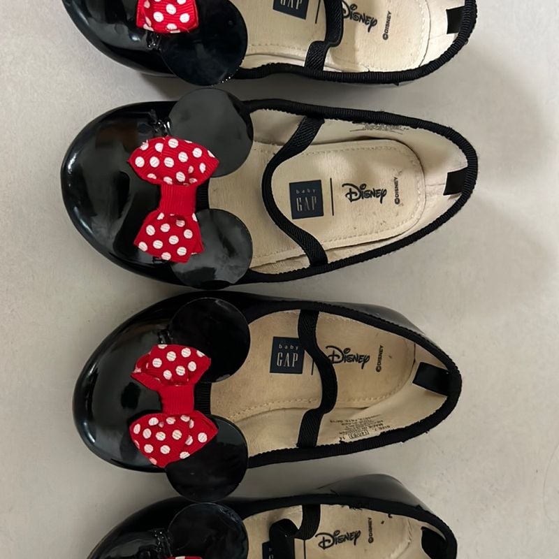 Sapato infantil best sale da minnie