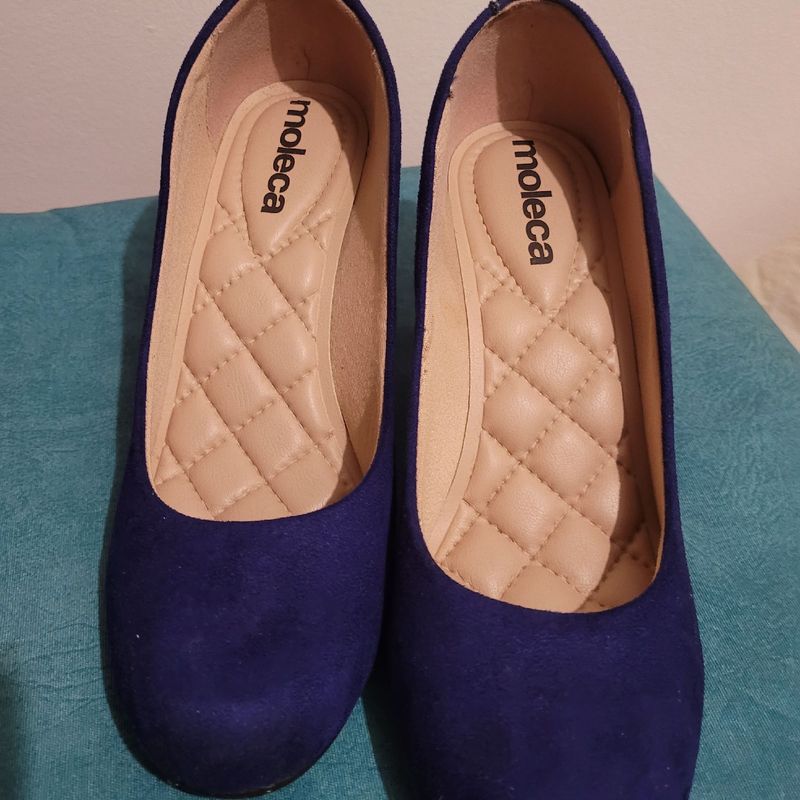 Sapato sales moleca azul