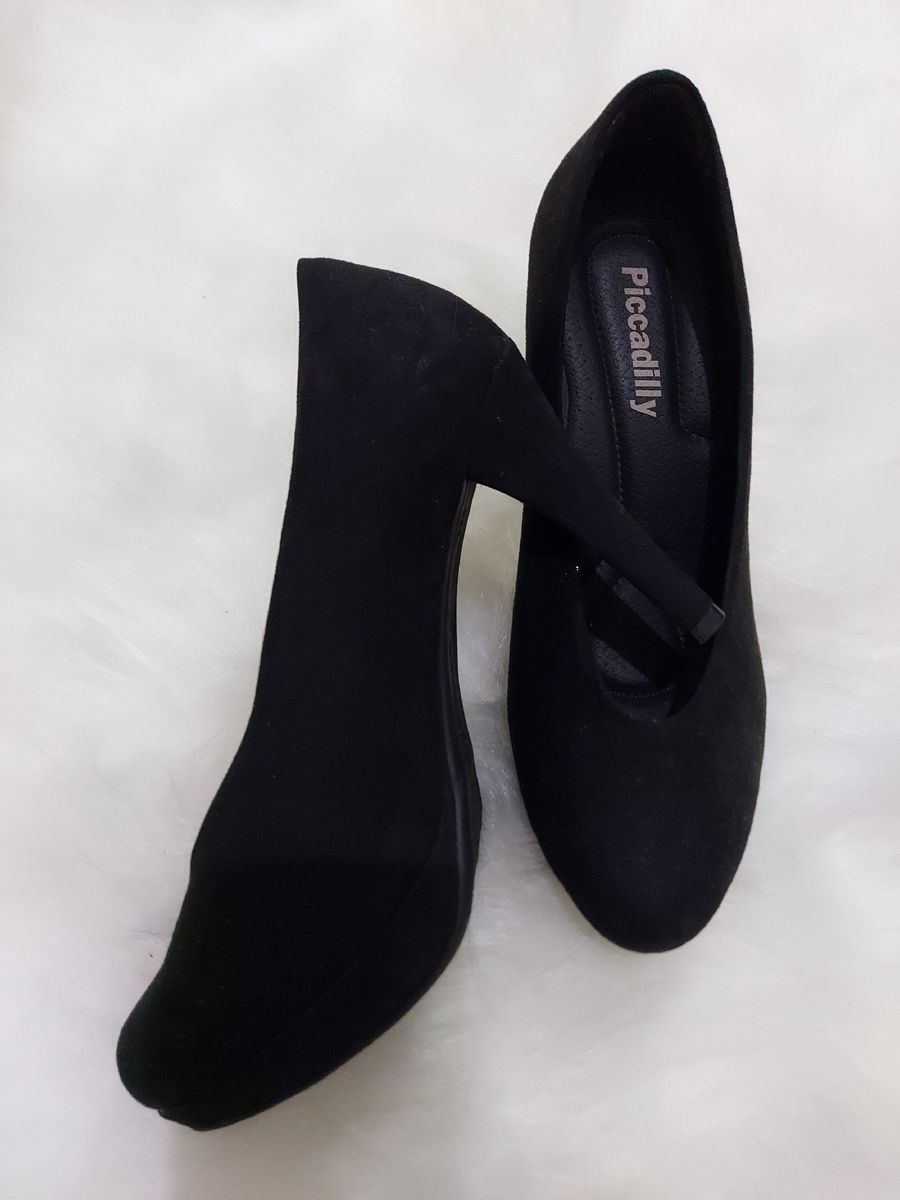 Sapato boneca best sale piccadilly preto