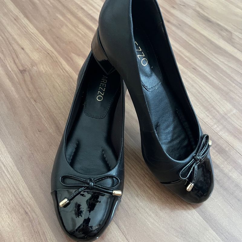 Sapato Boneca Preto Arezzo Sapato Feminino Arezzo Usado 89792061