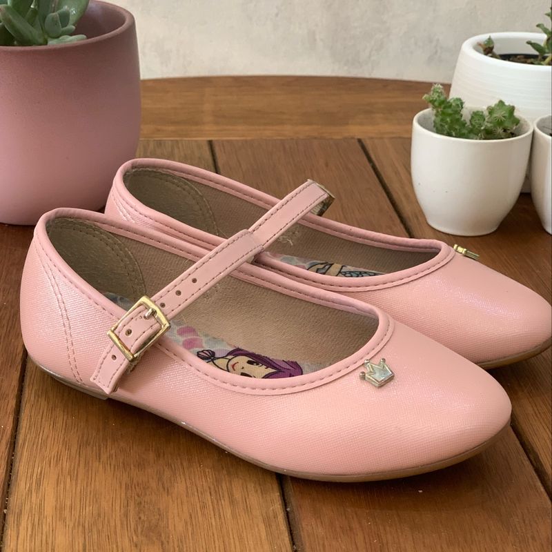 Sapato boneca hot sale rosa infantil