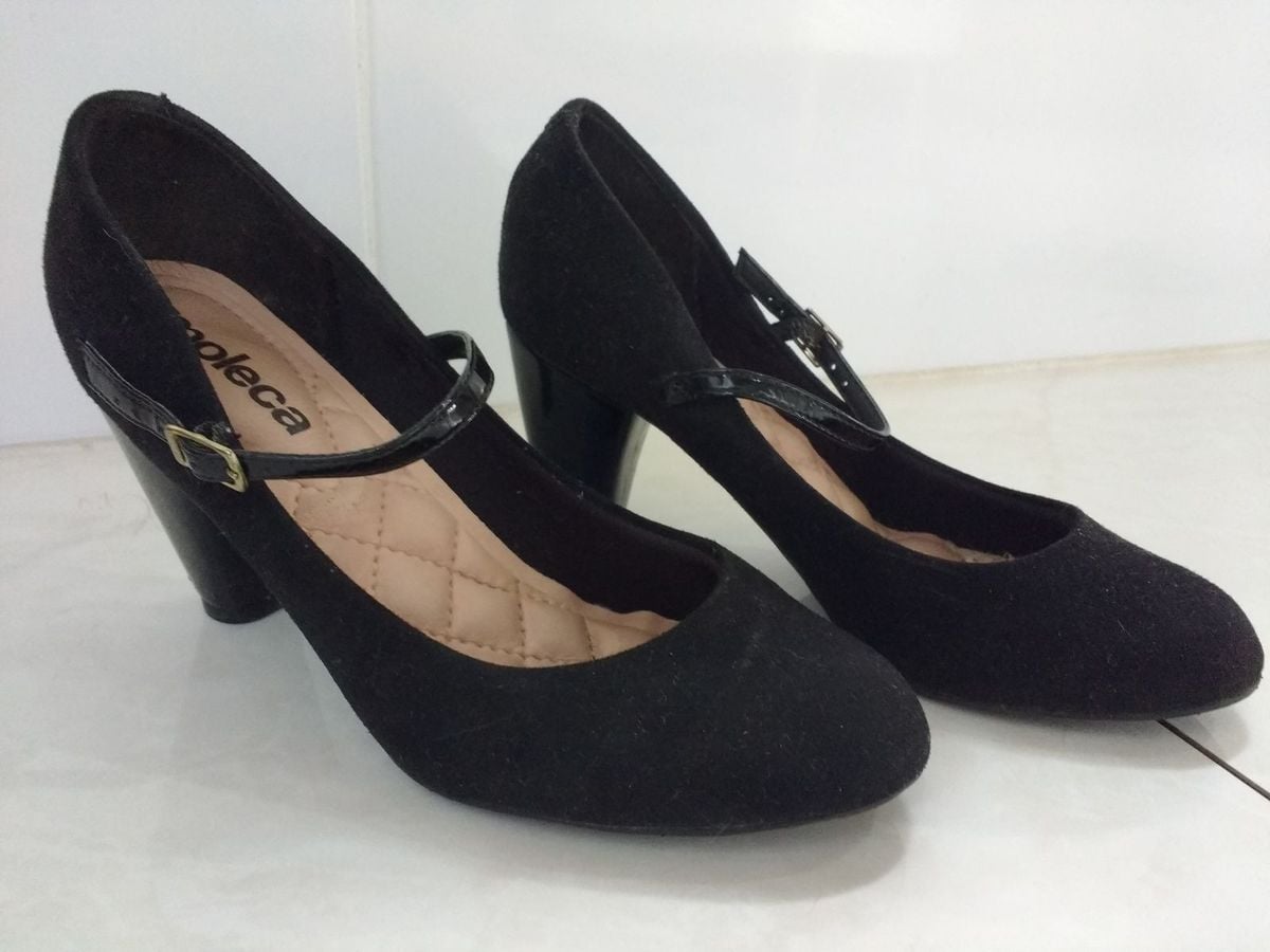 sapato boneca salto medio