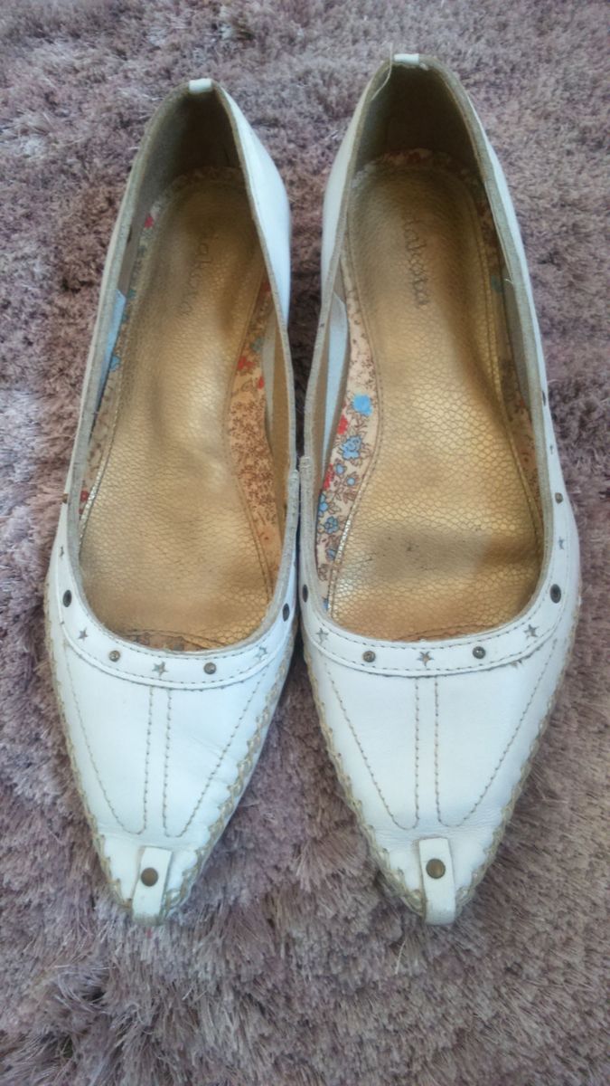 sapato branco feminino dakota