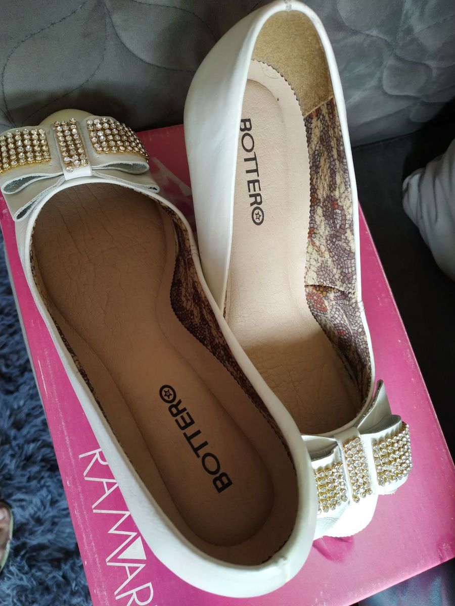 sapato bottero branco