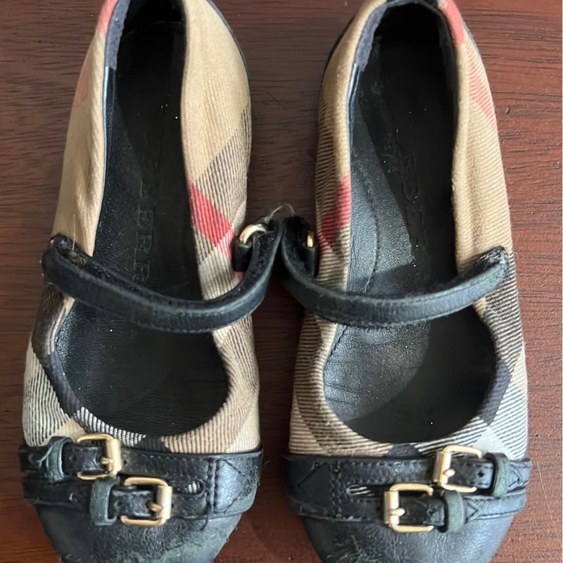 Sapato burberry clearance infantil