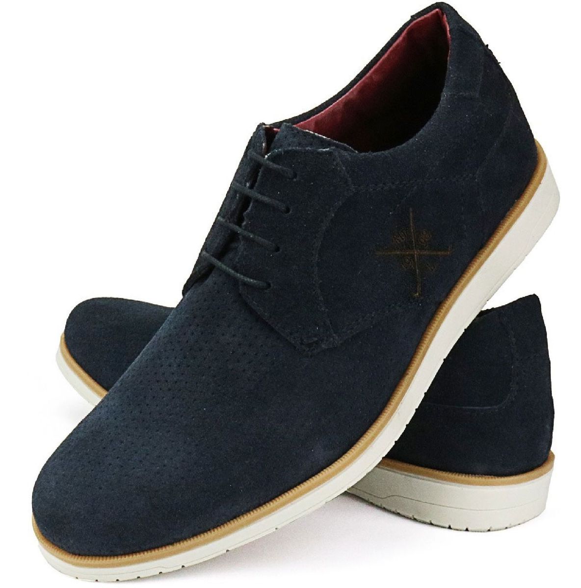 sapato camurça masculino