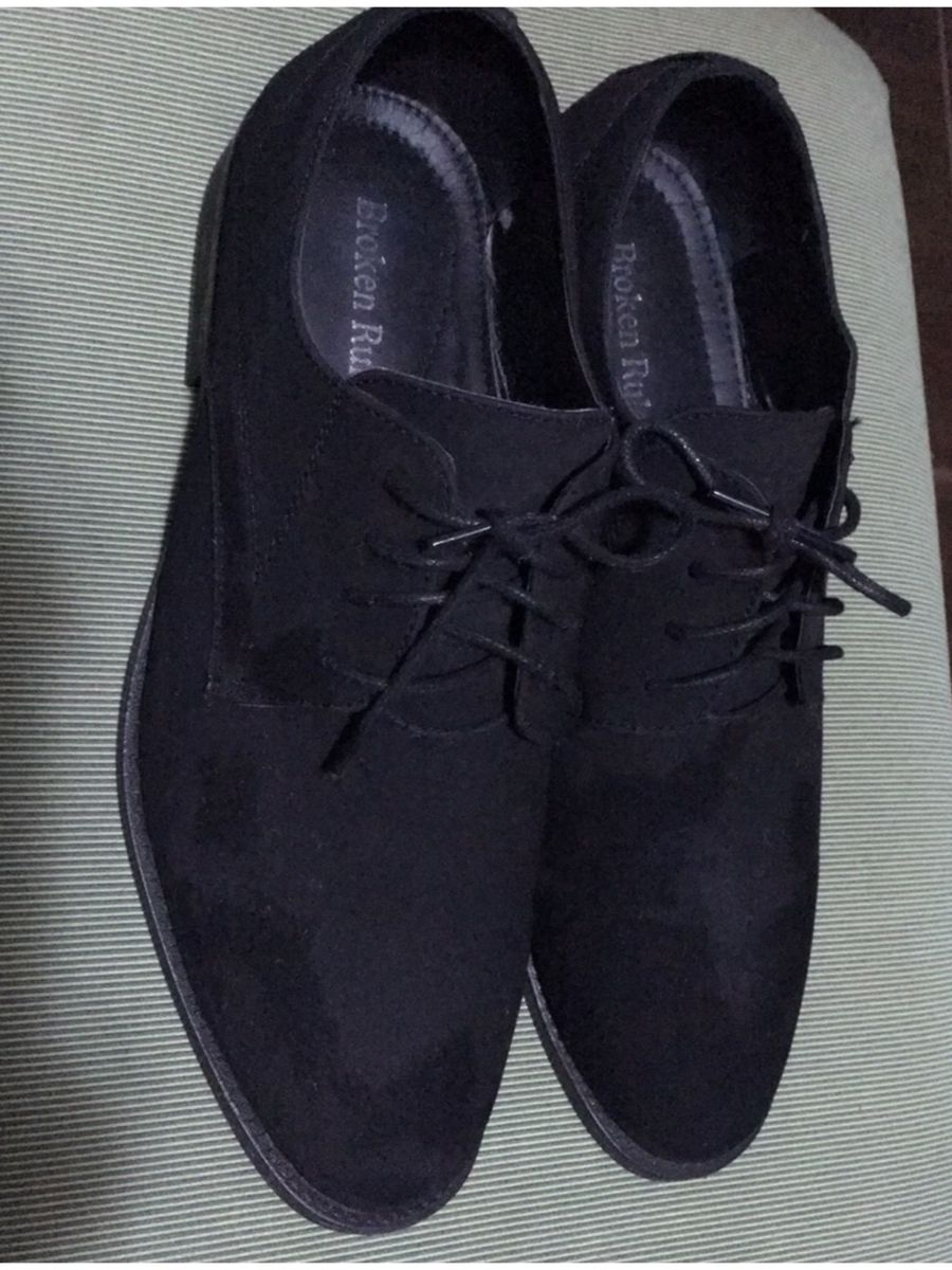 sapato broken rules camurça