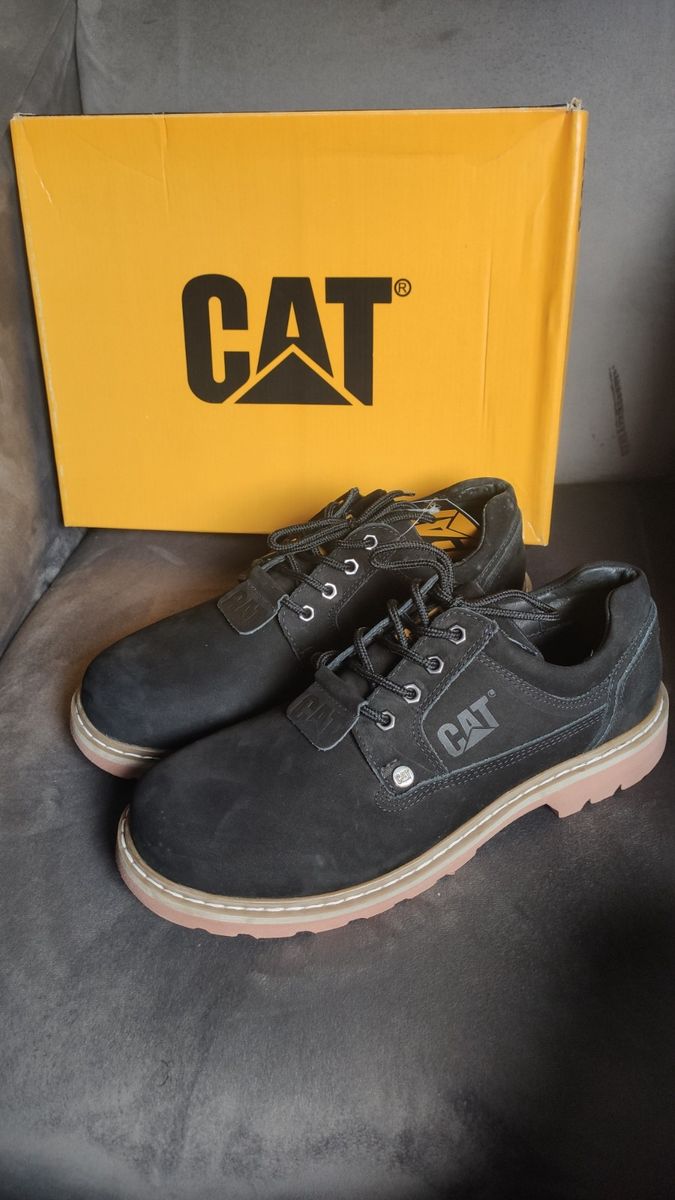 Sapato store caterpillar preto