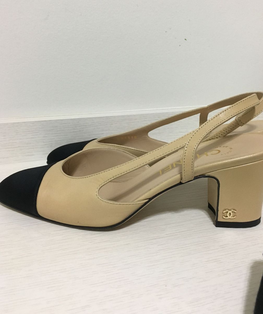 sapato chanel classico