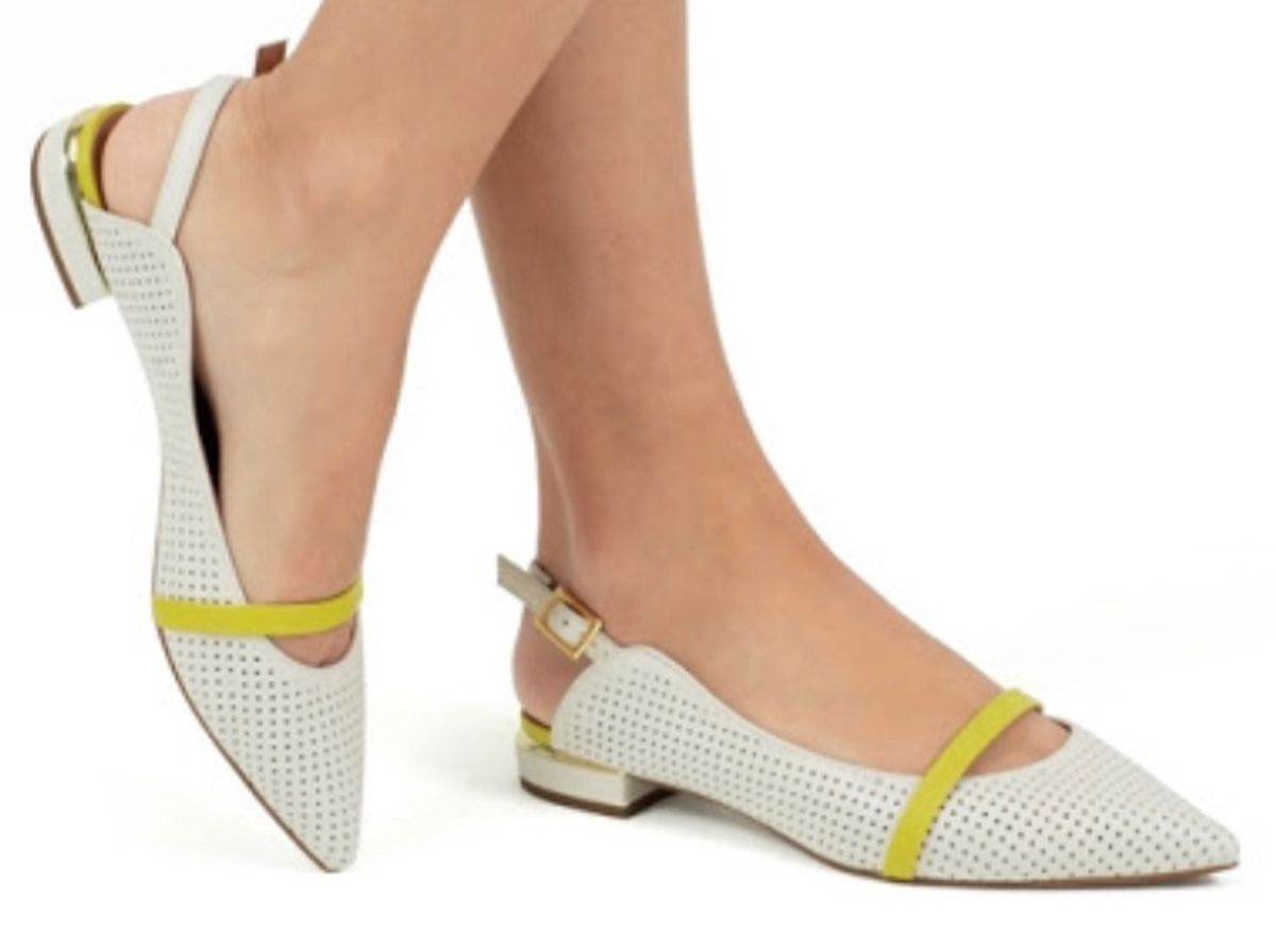 sapato chanel luz da lua