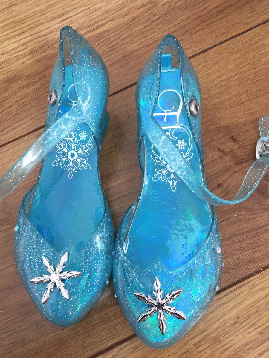 sapato da elsa frozen