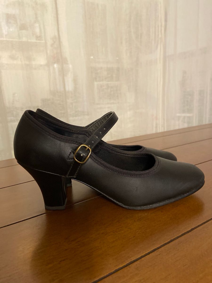 Sapato Dan a de Sal o Capezio Sapato Feminino Capezio Usado