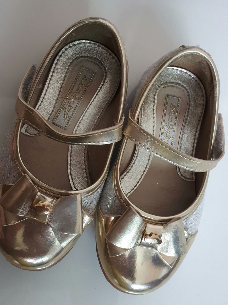 sapato de festa infantil