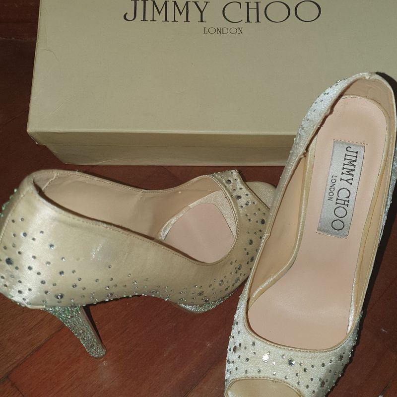 Sapatos de best sale noiva jimmy choo