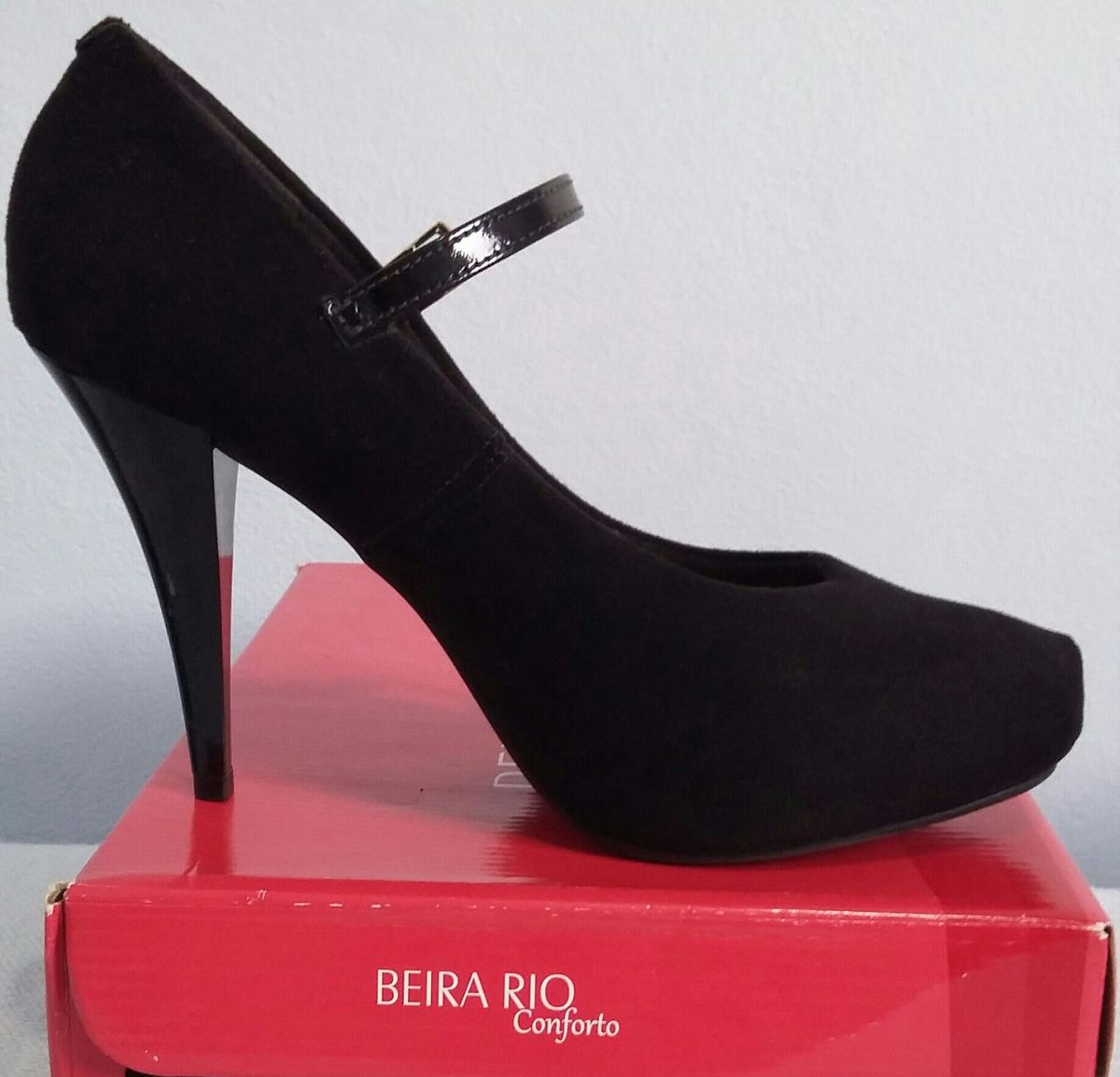 sapato preto beira rio