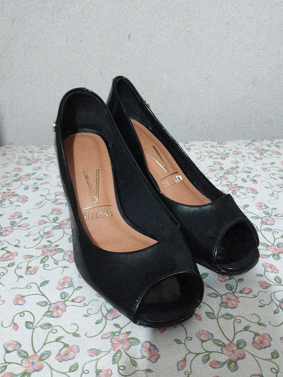 sapato de salto vizzano - sapatos vizzano