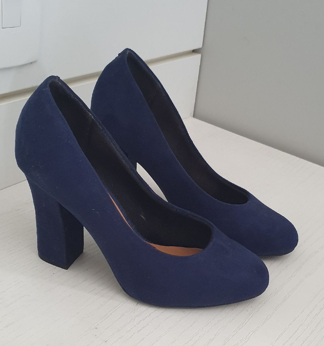 sapato de veludo vizzano