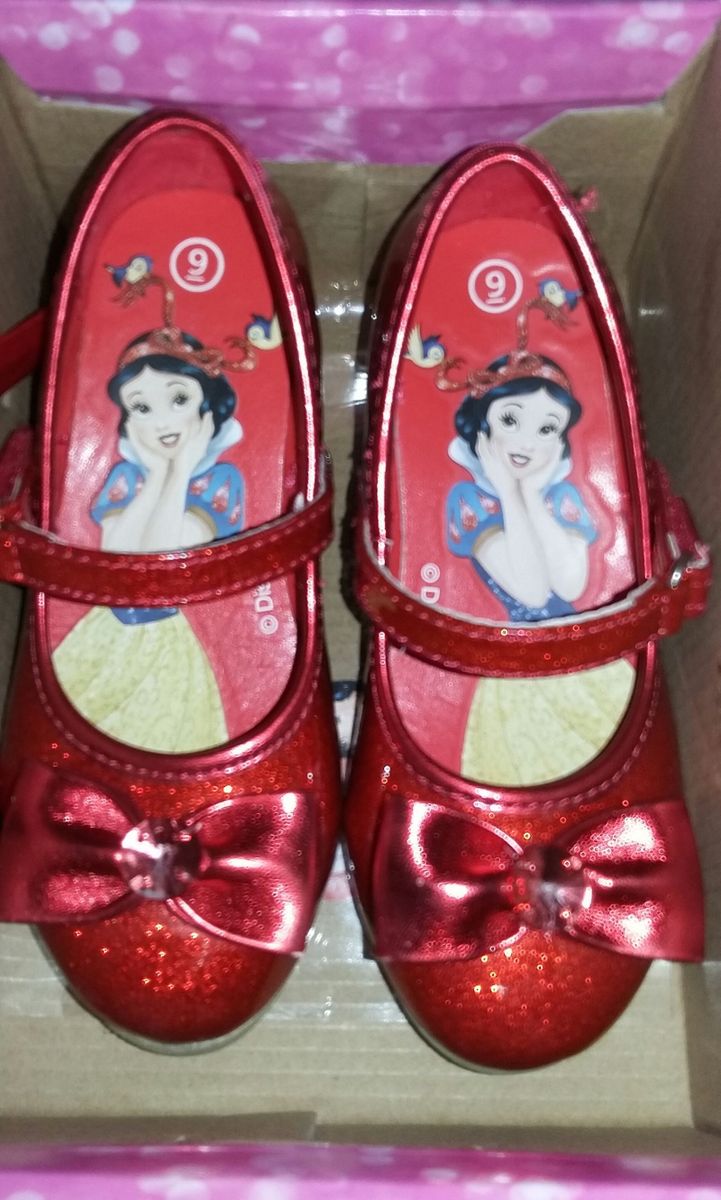 Sapato Disney Branca de Neve Original | Calçado Infantil para Meninas ...