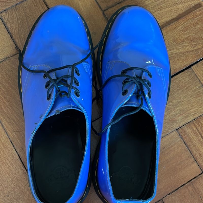 Martens azules cheap