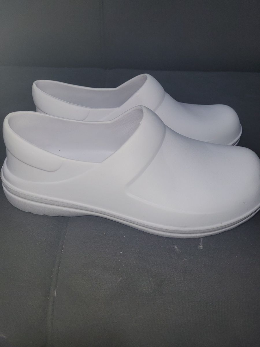 Sapato Emborrachado Branco Sapato Feminino Usado 89398101 enjoei