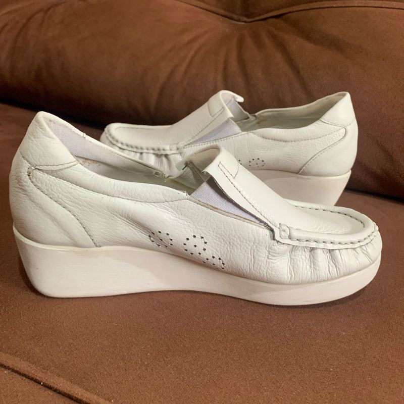 Sapatos 2024 usaflex branco