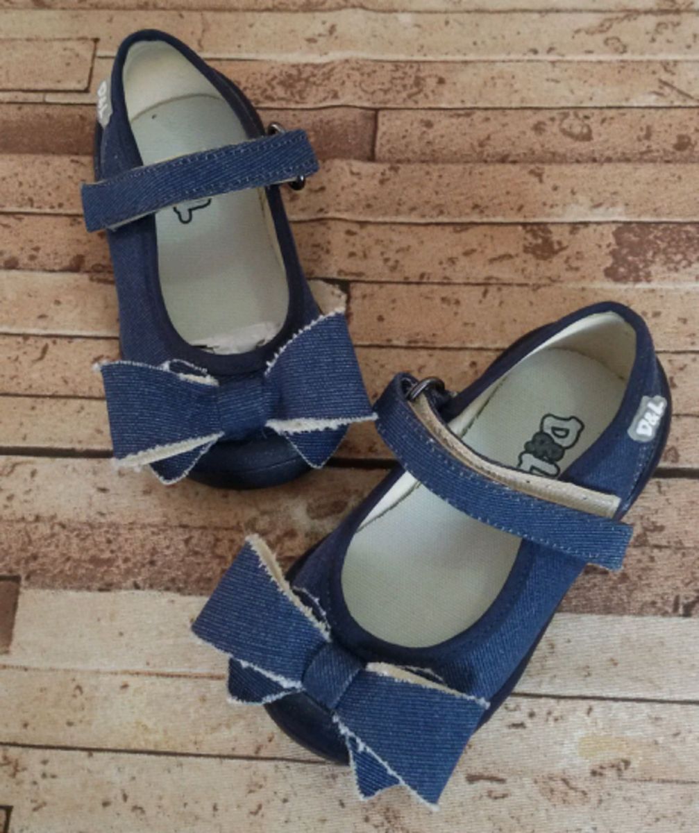 Sapato Estilo Boneca | Calçado Infantil para Meninas D&L Nunca Usado ...