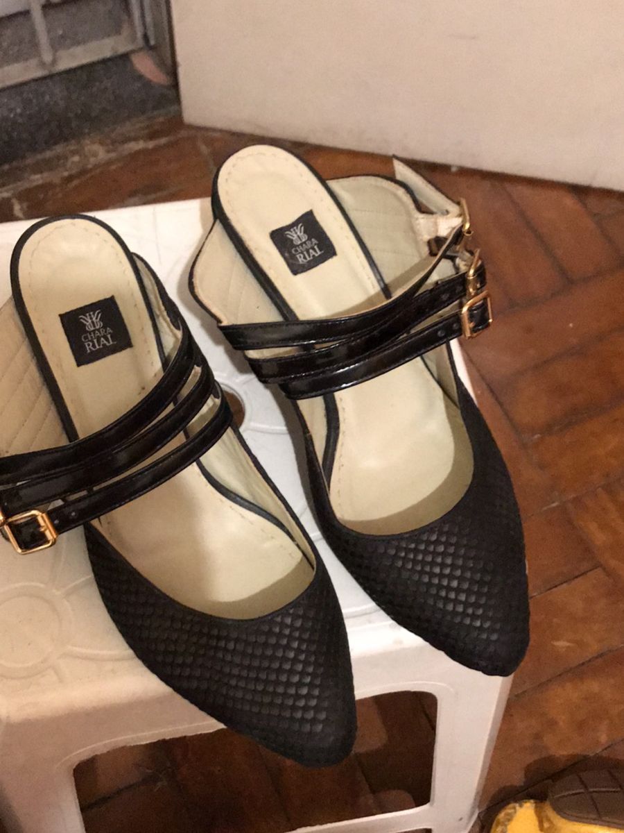 sapato estilo mule
