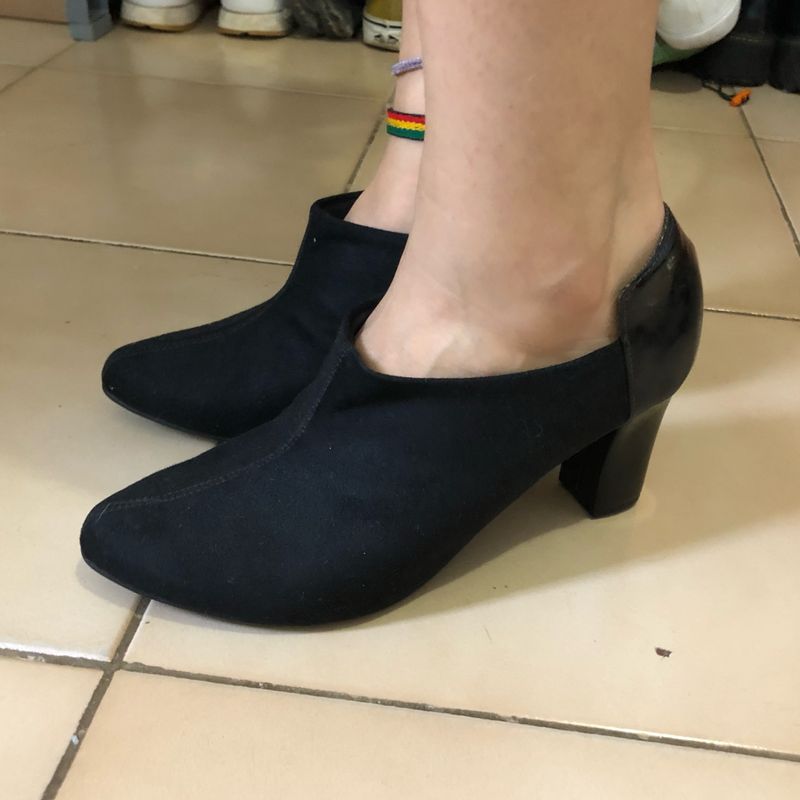 Sapato feminino best sale preto fechado