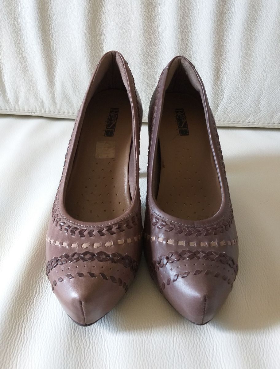 sapato fechado feminino usaflex