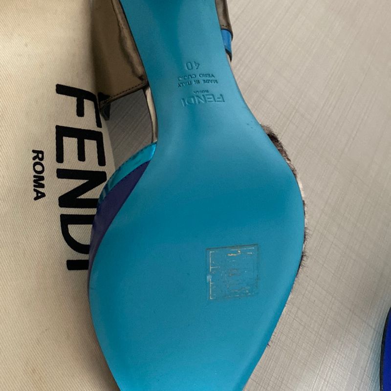 Sapato Fendi, Sapato Feminino Fendi Nunca Usado 91541947