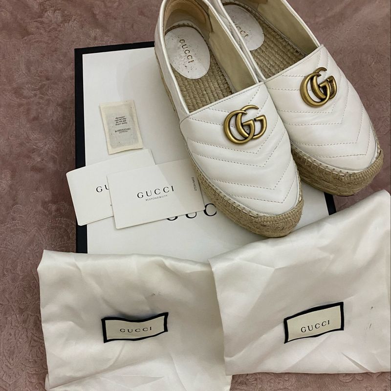 Sapato feminino da store gucci