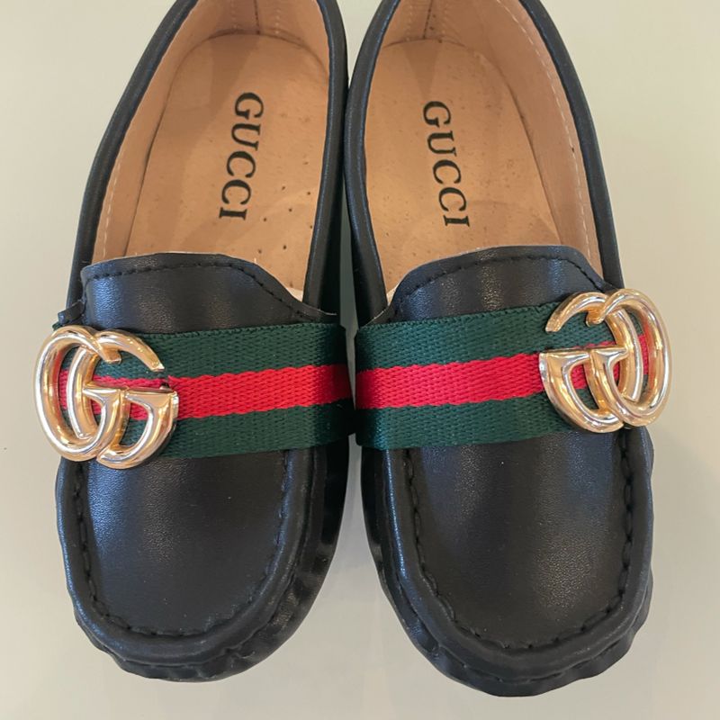 Sapato gucci infantil hot sale masculino