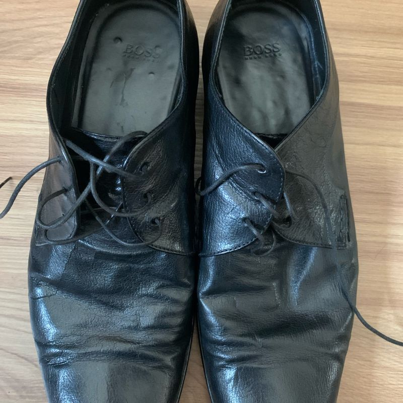 Sapato Social Hugo Boss Original Sapato Masculino Hugo Boss Usado  72565519 enjoei