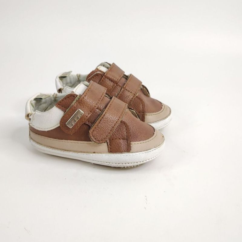 Sapato Infantil de Couro Xu Xu Cal ado Infantil para Beb Xu