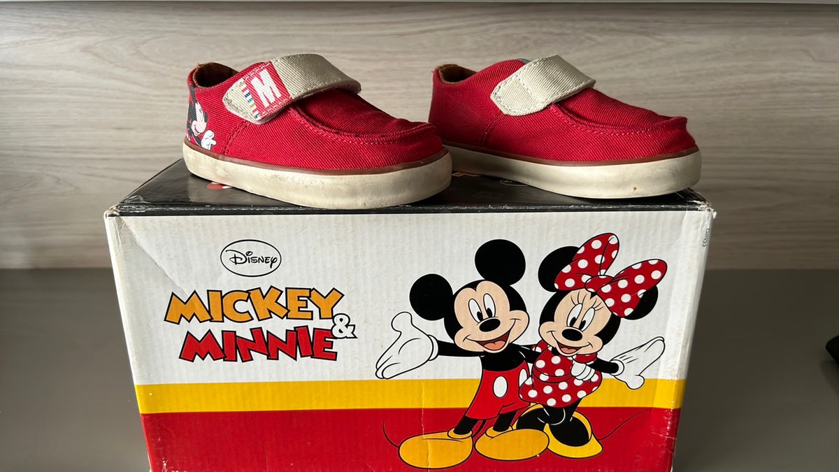 Sapato infantil do store mickey