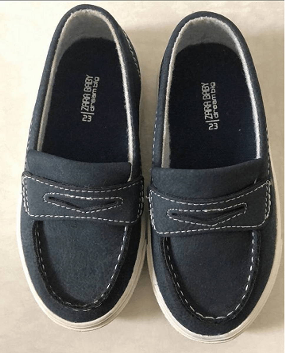 zara sapato infantil