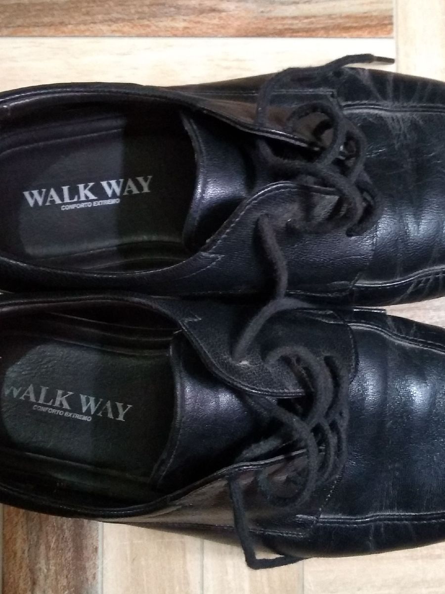 sapato walk way conforto extremo