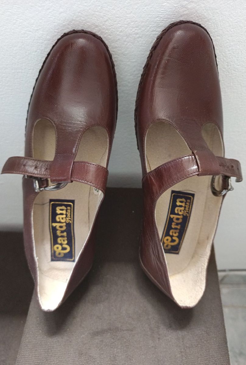Sapato Marrom Antiderrapante Tamanho 35 | Cardan Modas Nunca Usado  111927262 | enjoei