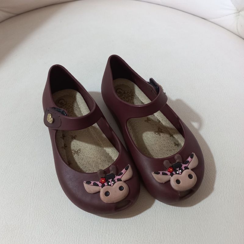 Sapato store marsala infantil