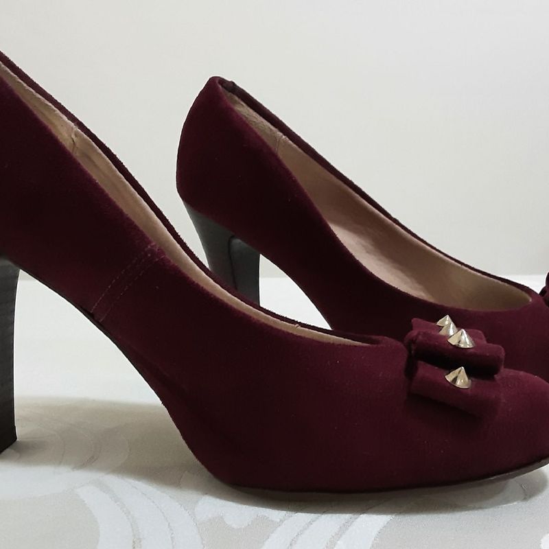 Sapato store marsala feminino