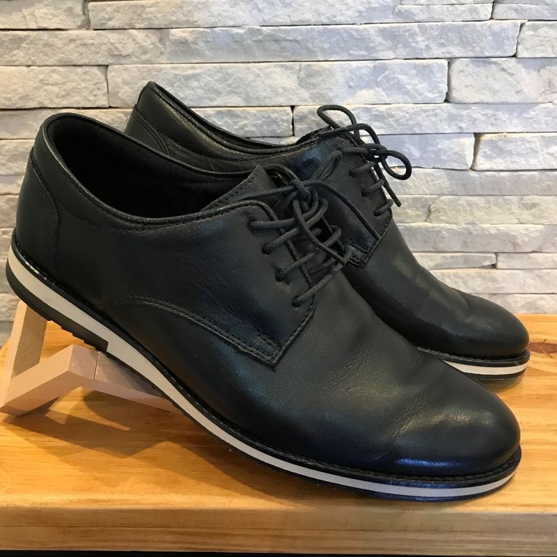 Sapato Masculino Casual em Couro Viko Usado 109555295 enjoei