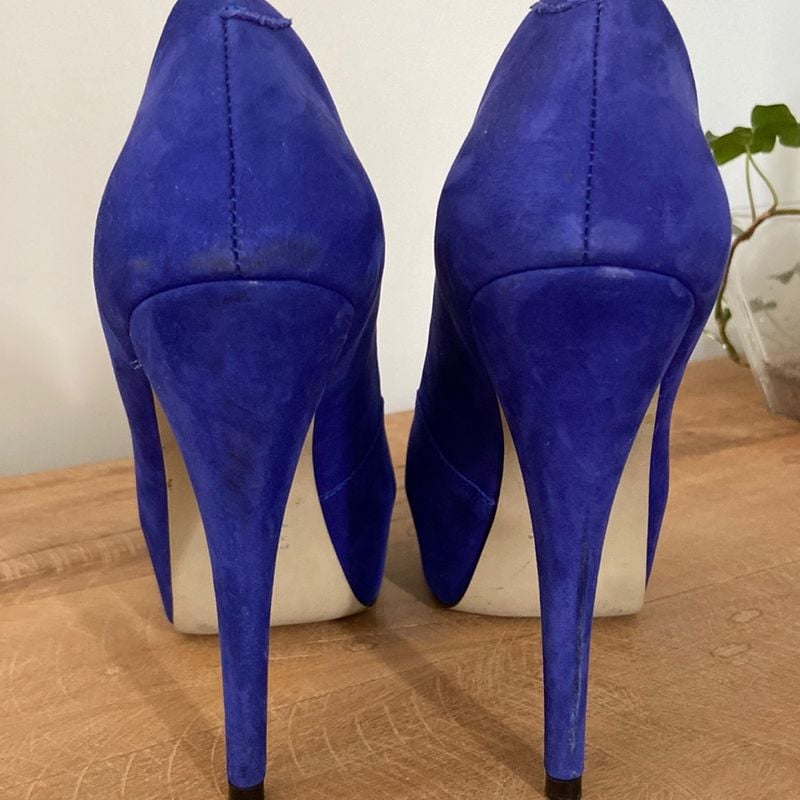 Sapato meia hot sale pata azul royal